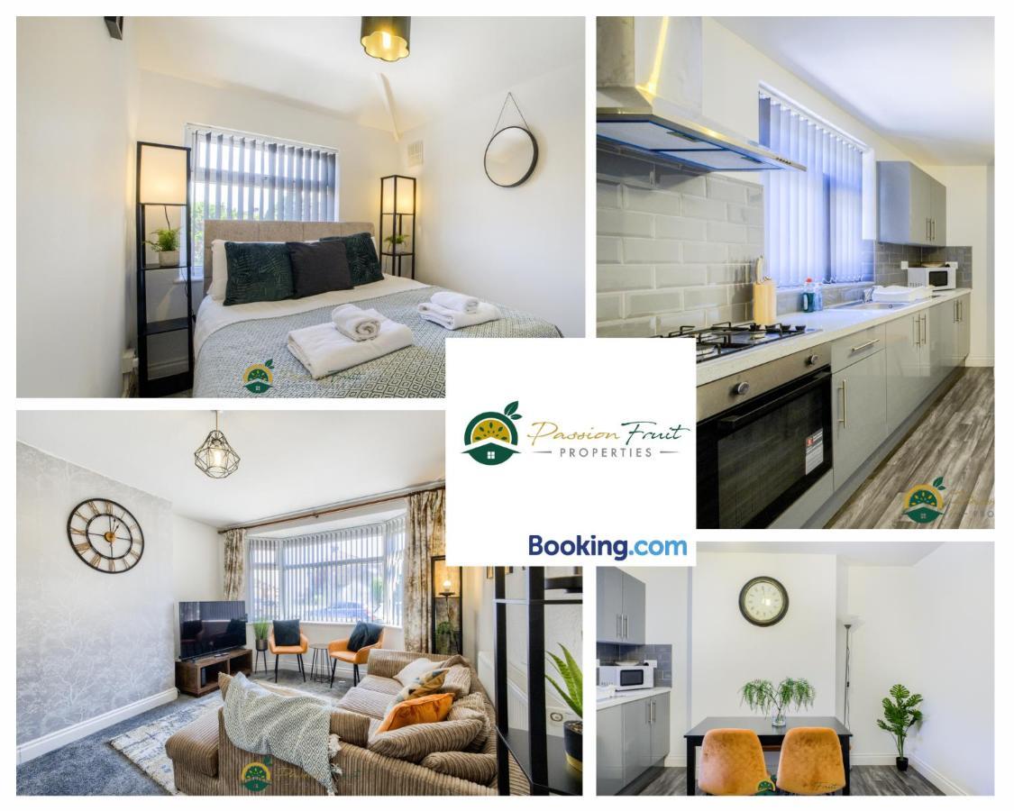 3 Bedroom Coventry House By Passionfruitproperties With Free Wi-Fi, Large Garden And Driveway - 52Nrc ภายนอก รูปภาพ